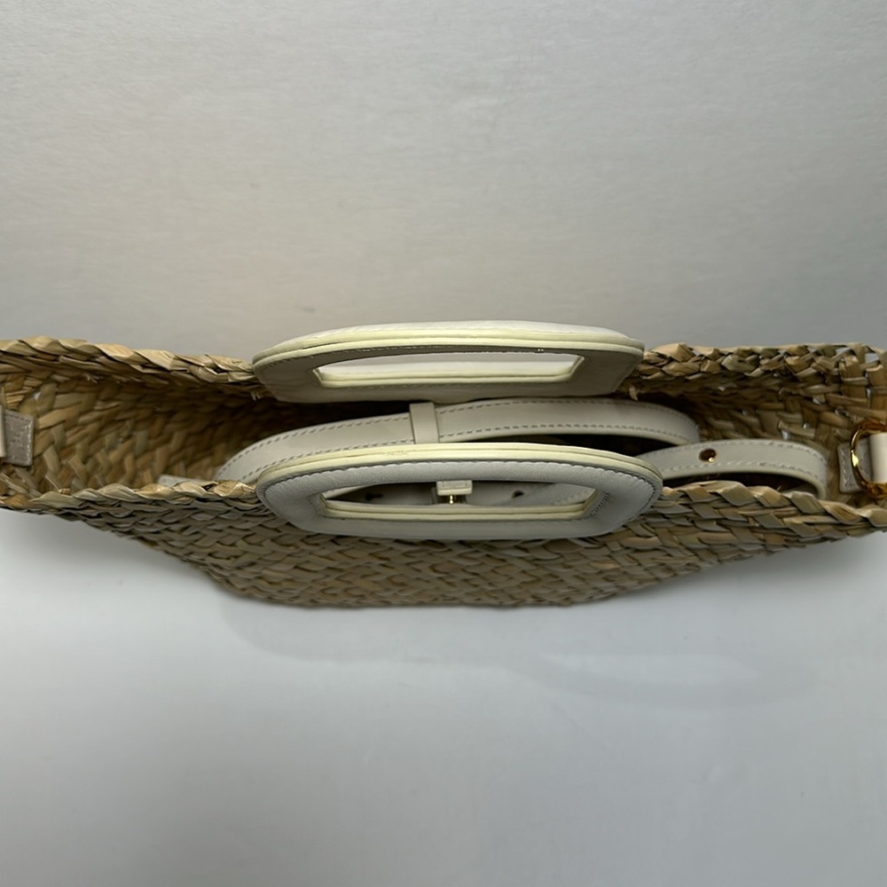Madewell Mini Woven Seagrass Crossbody Basket Bag - Picture 7 of 8
